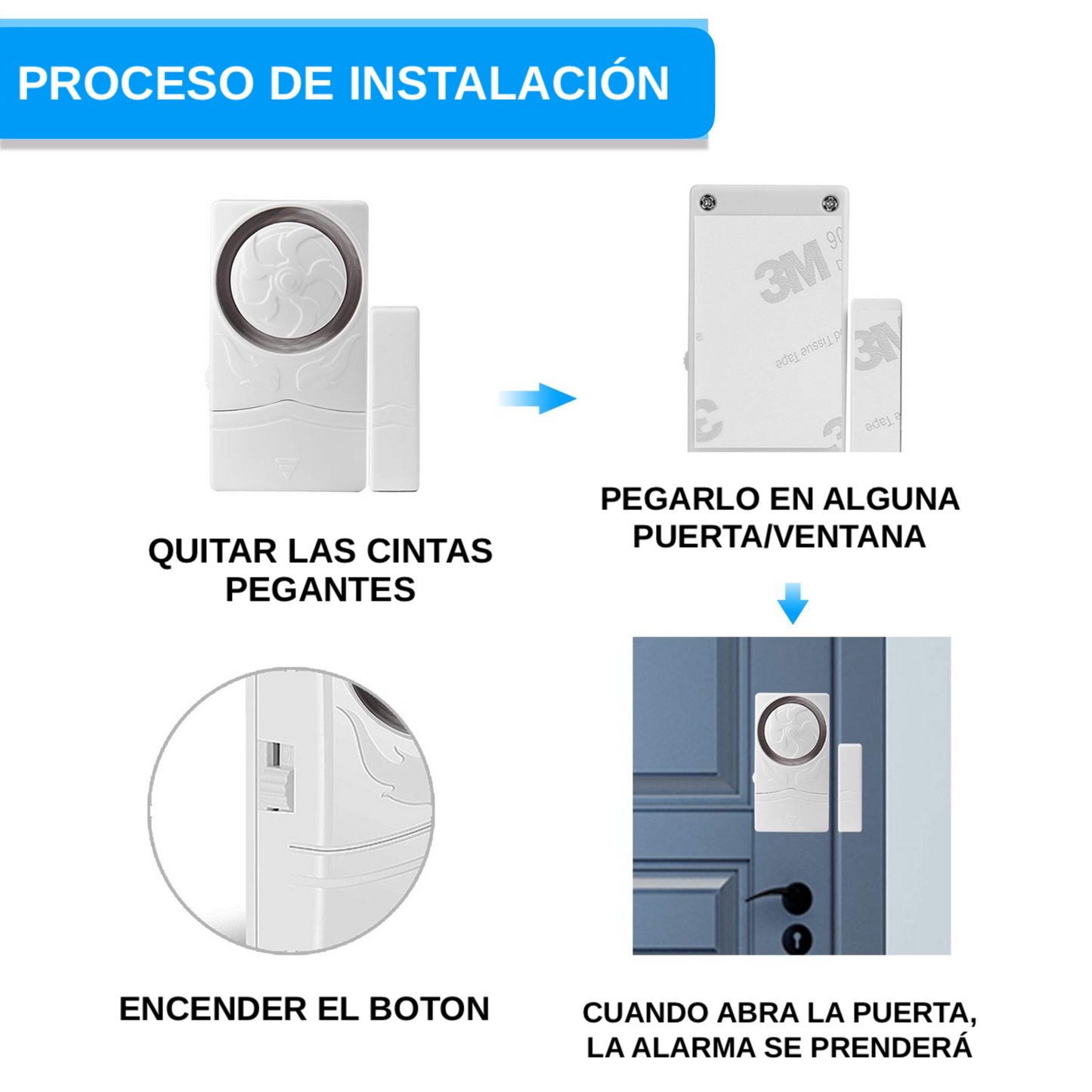 ALARMA PARA PUERTAS Y VENTANAS