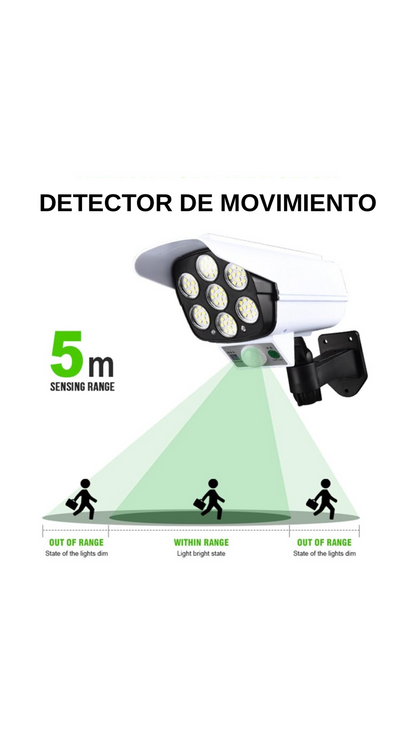 LAMPARA SOLAR CON SENSOR