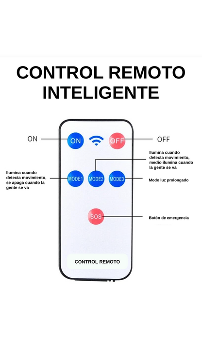 LAMPARA SOLAR CON SENSOR